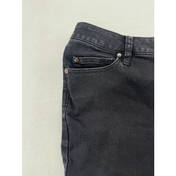 Women's Good Hart by Matilda Jane Size 12 Black Faded Skinny Jeans Stretch - Picture 3 of 7